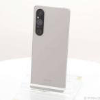 〔中古〕SONY(ソニー) Xperia 1 V 256GB プラチナシルバー SO-51D docomo SIMフリー〔352-ud〕