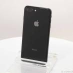 〔中古〕Apple(アップル) iPhone8 Plus 256GB スペースグレイ MQ9N2J／A SIMフリー〔377-ud〕