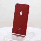 〔中古〕Apple(アップル) iPhone8 Plus 64GB プロダクトレッド MRTL2J／A SIMフリー〔269-ud〕