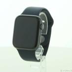 〔中古〕Apple(アップル) Apple Watch SE 第1世代 GPS 44mm スペースグレイアルミニウムケース ミッドナイトスポーツバンド〔344-ud〕