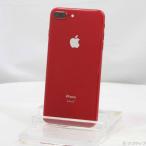〔中古〕Apple(アップル) iPhone8 Plus 256GB プロダクトレッド MRTM2J／A SIMフリー〔262-ud〕