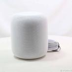 〔中古〕Apple(アップル) HomePod 第1世代 MQHV2J／A ホワイト〔377-ud〕