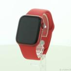 〔中古〕Apple(アップル) Apple Watch Series 7 GPS + Cellular 41mm (PRODUCT)REDアルミニウムケース (PRODUCT)REDスポーツバンド〔344-ud〕