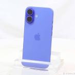 〔中古〕Apple(アップル) iPhone16 128GB ウルトラマリン MYDU3J／A SIMフリー〔258-ud〕