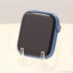 ( б/у )Apple( Apple ) Apple Watch Series 7 GPS 45mm голубой aluminium кейс частота нет (377-ud)