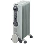 〔中古〕デロンギ 〔展示品〕 オイルヒーター with Pet ホワイト+ダークグレー RHJ11G0812-DG ［最大10畳］〔348-ud〕