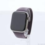 ( б/у )Apple( Apple ) Apple Watch Series 7 GPS + Cellular 45mm graphite нержавеющая сталь кейс темный Cherry Solo петля (198-ud)