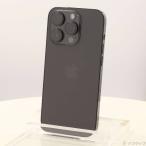 〔中古〕Apple(アップル) iPhone14 Pro 128GB スペースブラック MPXU3J／A SIMフリー〔295-ud〕