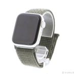 ( б/у )Apple( Apple ) Apple Watch SE no. 1 поколение Nike GPS 40mm серебряный aluminium кейс cargo хаки Nike спорт петля (251-ud)