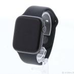 ( б/у )Apple( Apple ) Apple Watch Series 5 GPS 44mm Space серый aluminium кейс черный спорт частота (377-ud)