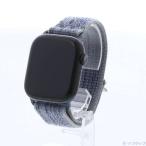 ( б/у )Apple( Apple ) Apple Watch Series 10 GPS 42mm jet черный aluminium кейс серый | голубой Nike спорт петля (262-ud)