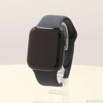 ( б/у )Apple( Apple ) Apple Watch SE no. 2 поколение GPS 44mm midnight aluminium кейс midnight спорт частота (297-ud)