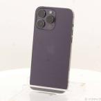 〔中古〕Apple(アップル) iPhone14 Pro Max 128GB ディープパープル MQ993J／A SIMフリー〔348-ud〕