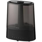 ( б/у ) Iris o-yama( выставленный товар ) сверху водоснабжение ультразвук hybrid увлажнитель черный KHMHUT551B [ hybrid ( нагревание + ультразвук ) тип ](258-ud)