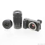 〔中古〕SONY(ソニー) α6400 ILCE-6400Y ダブルズームレンズキット ブラック〔348-ud〕