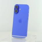 〔中古〕Apple(アップル) iPhone16 128GB ウルトラマリン MYDU3J／A SIMフリー〔198-ud〕