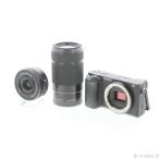 〔中古〕SONY(ソニー) α6400 ILCE-6400Y ダブルズームレンズキット ブラック〔262-ud〕