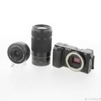 〔中古〕SONY(ソニー) α6100 ダブルズームレンズキット ブラック〔262-ud〕