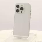 〔中古〕Apple(アップル) iPhone15 Pro 256GB ホワイトチタニウム MTUD3J／A SIMフリー〔377-ud〕