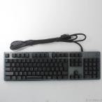 〔中古〕logicool(ロジクール) G512 Carbon RGB クリッキー G512-CK 青軸〔377-ud〕
