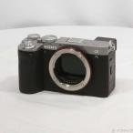 〔中古〕SONY(ソニー) α7C II ボディ シルバー ILCE-7CM2〔344-ud〕
