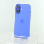 〔中古〕Apple(アップル) iPhone16 128GB ウルトラマリン MYDU3J／A SIMフリー〔258-ud〕