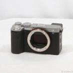 〔中古〕SONY(ソニー) α7C II ボディ シルバー ILCE-7CM2〔344-ud〕