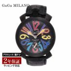 【18・19日は最大23倍】【OUTLET】 ガガミラノ GaGaMILANO メンズ 時計 MANUALE 48mm 手巻 ブラック 5012.03S-BLK 時計 腕時計 高級腕時計 ブランド 【展示品】