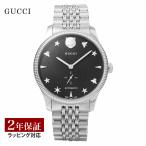 グッチGUCCIメンズ時計G-タイムレスG-TIMELESS自動巻ブラック...