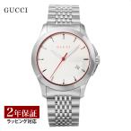 グッチ GUCCI メンズ 時計 G-TIMELESS Gタイムレス クォーツ シルバー YA126422