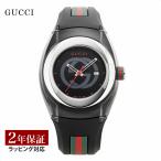 【ポイント5倍！】【OUTLET】 ＼期間限定50％OFF／ OUTLETグッチ GUCCI レディース 時計 SYNC シンク クォーツ ブラック YA137301 時計 腕時計   【箱不良】