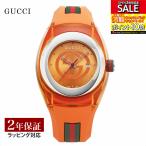 【OUTLET】 ＼期間限定50％OFF／ OUTLETグッチ GUCCI メンズ 時計 グッチシンク クォーツ オレンジ YA137311 時計 腕時計   【箱不良】