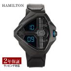 HAMILTONハミルトンVENTURAクォーツメンズブラックH24624...