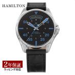 ハミルトン HAMILTON メンズ 時計 KHAKI AVIATION カーキアビエーション 自動巻 ブラック H64625731