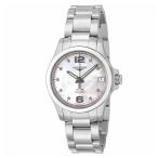 LONGINESロンジンCONQUESTV.H.Pクォーツレディースホワイ...