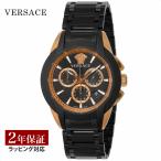 ヴェルサーチェ ヴェルサーチ VERSACE メンズ 時計 CHARACTER CHRONO クォーツ ブラック VEM800418 腕時計