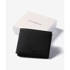 ショッピングアルマーニ エンポリオアルマーニ EMPORIO ARMANI ASV COINPOCKET WALLET ASV コインポケットウォレット Y4R165 Y138E 二つ折り財布 ロゴ メンズ 財布 ブラック