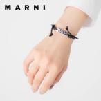 マルニ MARNI BRZB0025A0 P3000 ブレスレット メンズ レディース アクセサリー プレート レザー スライドノット エングレーブ ロゴ刻印 プレゼント ブラ 爆買