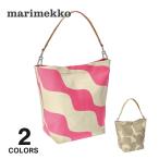 ショッピングマリメッコ マリメッコ Marimekko ショルダーバッグ KUUNSADE TAIFUUNI レディース 肩掛け トートバッグ クーンサデ キャンパスバッグ ブラウン×ピンク / ベージュ 爆買