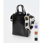 マルニ MARNI SHMP0039U1 LV639 トートバッグ レディース バック ミュゼオ ミニ 3way シンプル  MUSEO BAG MINI ブラック 爆買