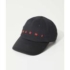 マルニ MARNI CLZC0108S0 UTC311 帽子 メンズ ファッション キャップ コットン ロゴ刺繍  Logo Baseball Cap ブラック S M L