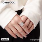 トムウッド TOM WOOD R74HVNA02 S925 リング 指輪 レディース アクセサリー オーバル oval satin シルバー925 ジュエリー ギフト プレゼント 爆買