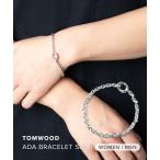  Tom дерево TOM WOOD Ada Bracelet Slime Ida тонкий 101433 S925 браслет цепь унисекс аксессуары серебряный . покупка 