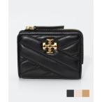 トリーバーチ TORY BURCH 153121 二つ折り財布 レディース 財布 キラ シェブロン バイフォード レザー ミニ財布 小銭入れ Kira Chevron Bi-Fold Wallet