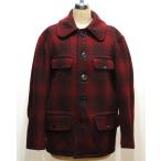 ショッピングカーターズ VINTAGE 1960s Carter's カーターズ Devil Plaid Wool Hunting JACKET 36 リブかけつぎ修復有