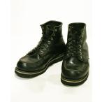 ショッピングWING RED WING レッドウィング 8179  犬タグ アイリッシュセッター US7.5E BLK 使用感有