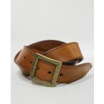 TACK ORIGINAL tuck оригинал ITALY LEATHERgyalison ремень W36 BROWN ощущение б/у иметь 