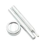 バネホック打ち具 ホック打ち棒 万能打ち台 3点セット