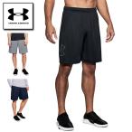 アンダーアーマー ハーフパンツ メンズ ショートパンツ 短パン ビッグロゴ 1358551 ヒートギア UNDER ARMOUR 定番ハーフパンツ テックハーフパンツ