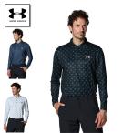 ショッピング半額 半額 セール アンダーアーマー メンズ ポロシャツ 長袖 ボタンダウン UNDER ARMOUR UAプレイオフ デュース ロングスリーブ ポロ〔1381280〕